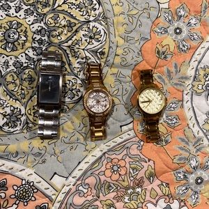 Watches guess and Armani